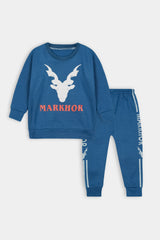 Markhor Style Fleece Fabric For Kids