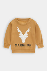 Markhor Style Fleece Fabric For Kids