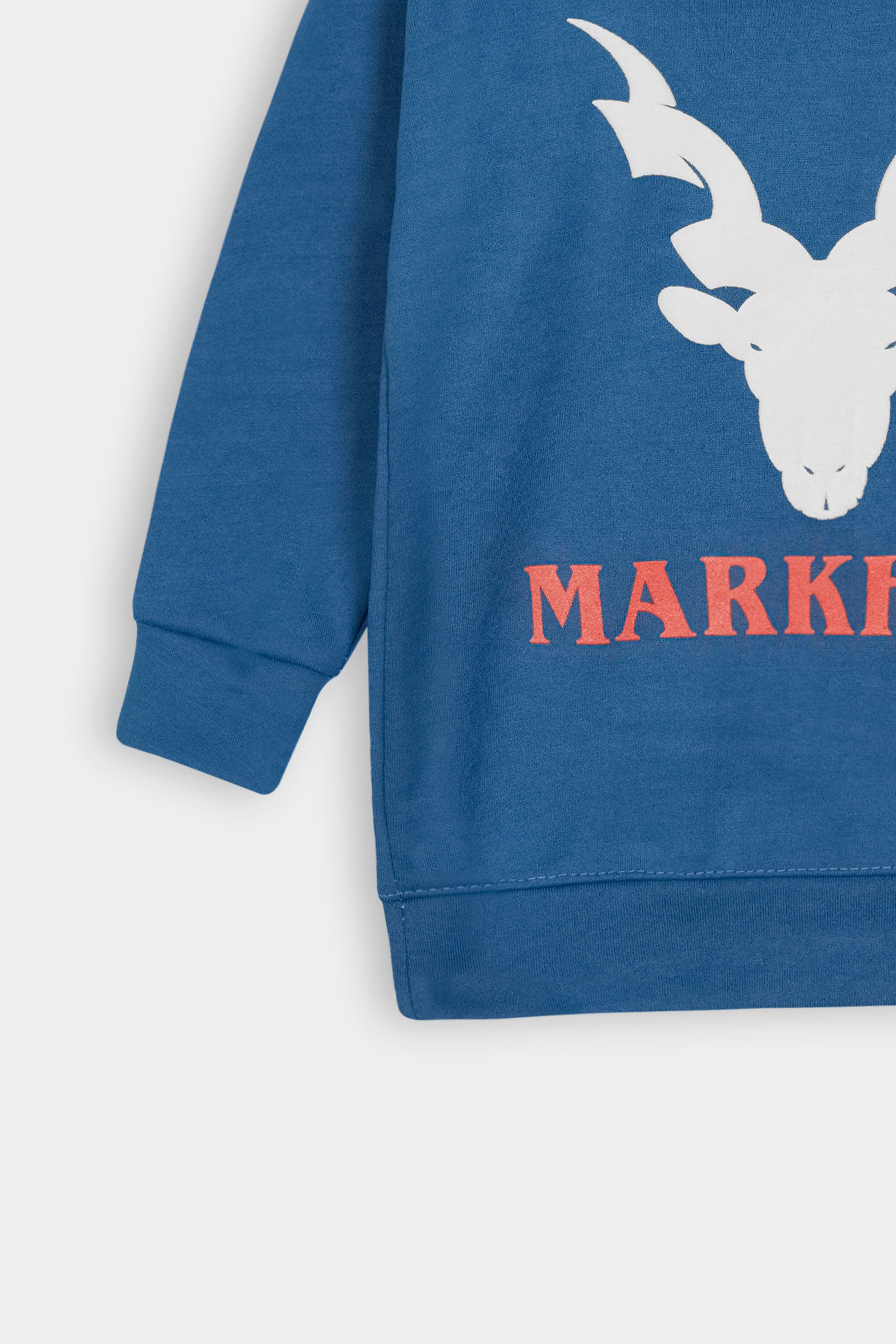 Markhor Style Fleece Fabric For Kids